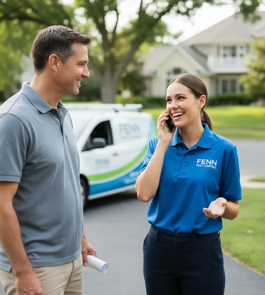 Fenn Pest Control customer support in Palmyra